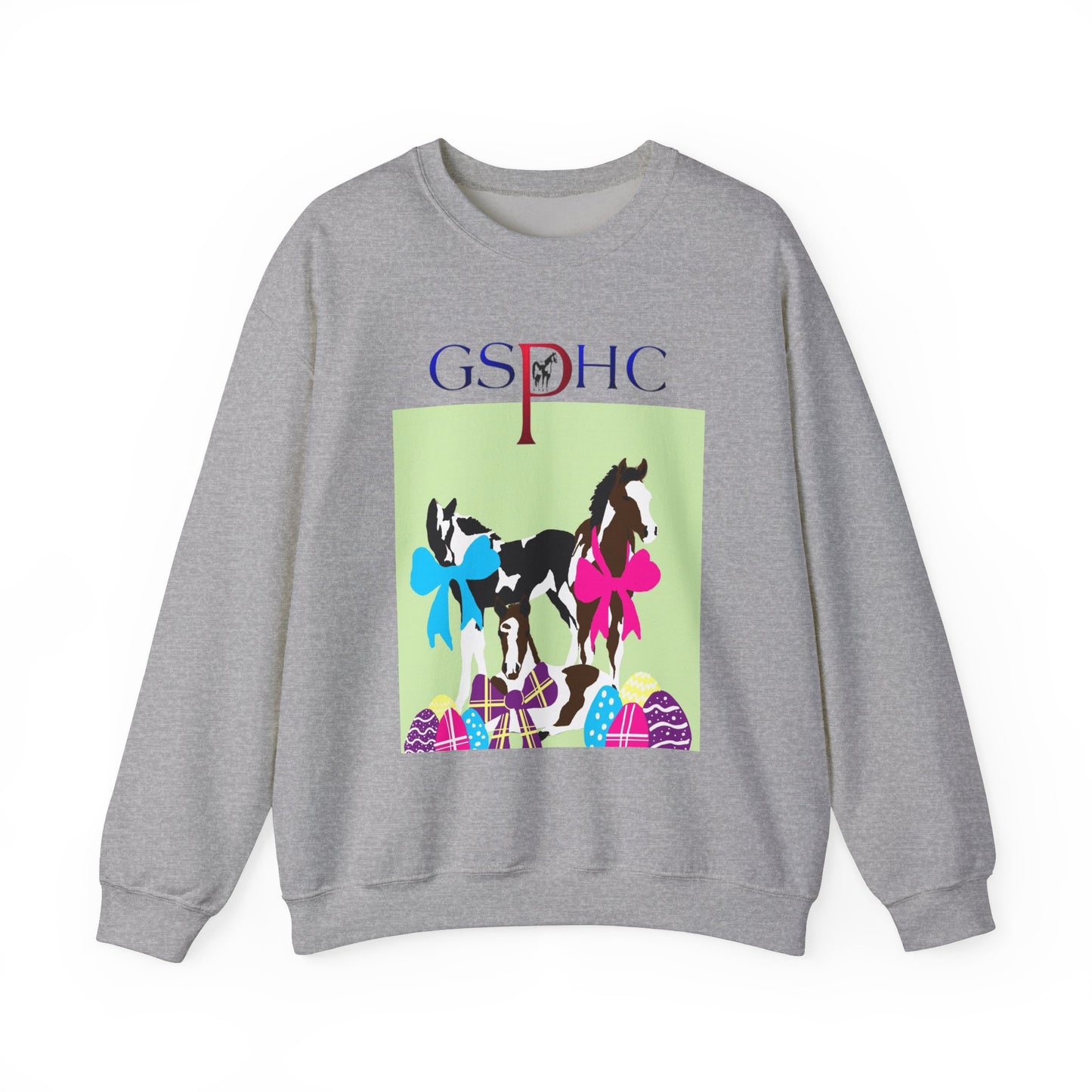GSPHC Equestrian Graphic Crewneck Sweatshirt - Unisex Heavy Blend