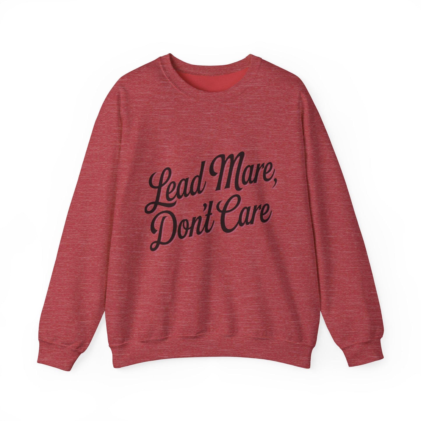 Lead Mare Don't Care Heavy Blend™ Crewneck Sweatshirt