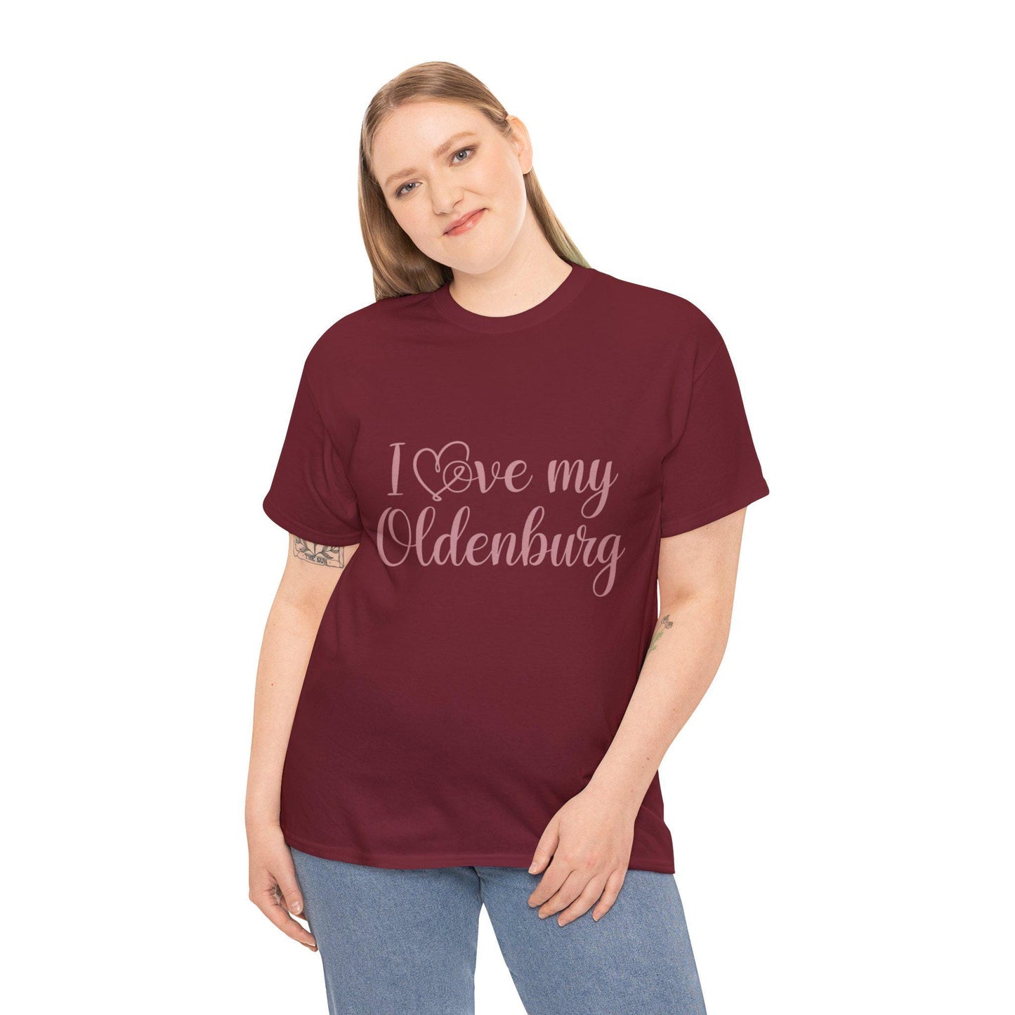I Love my Oldenburg Heavy Cotton Tee