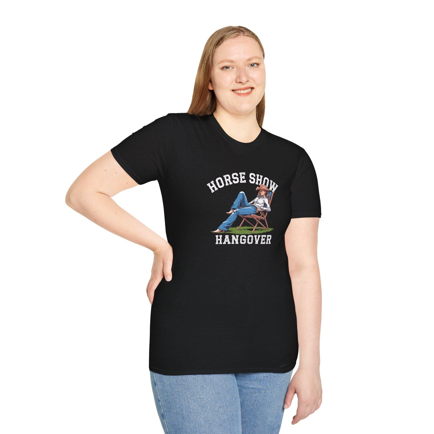 Horse Show Hangover T-Shirt, dressage, mom Tee, equestrian, English riding, eventing, hunter, jumper, western riding, gift for trainer