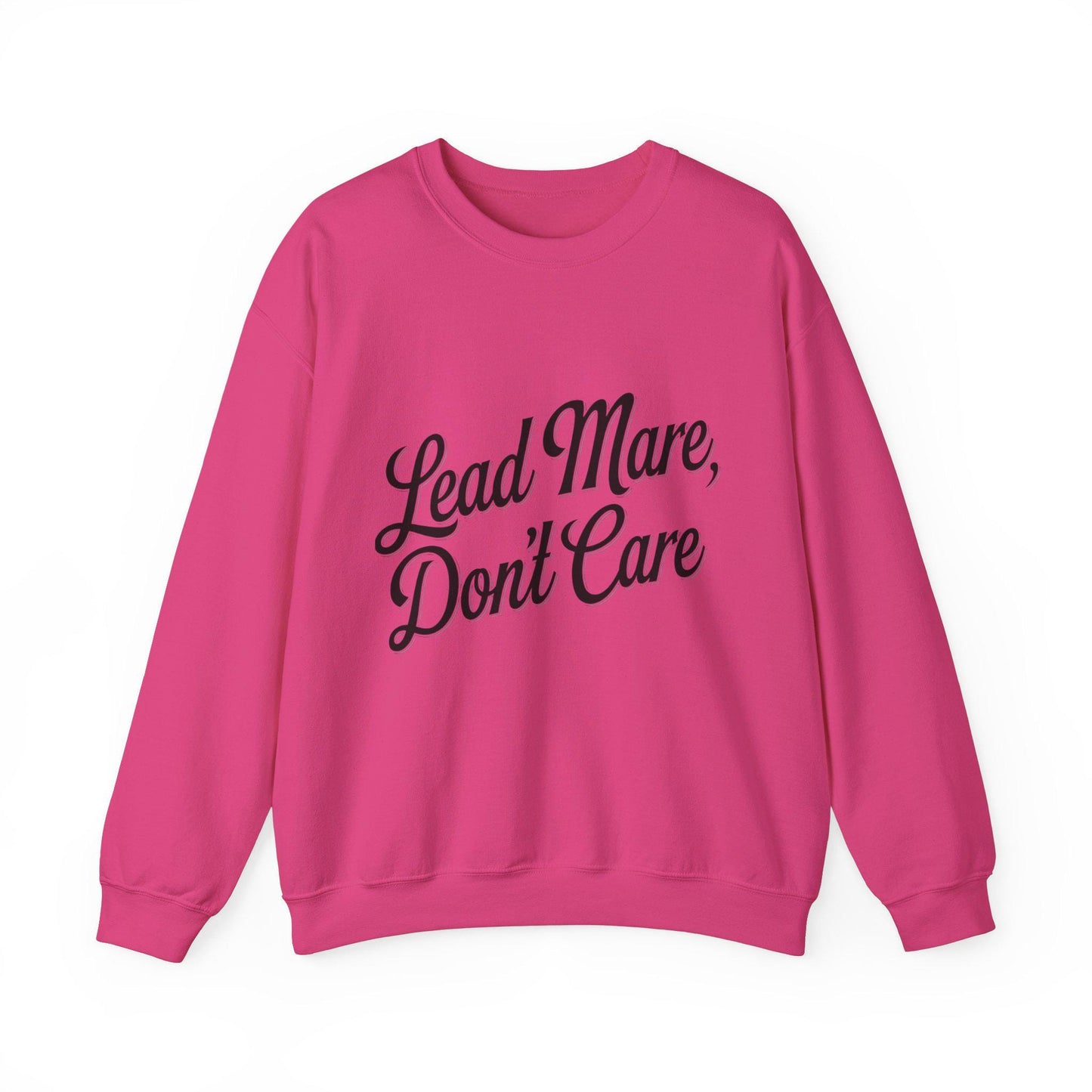Lead Mare Don't Care Heavy Blend™ Crewneck Sweatshirt