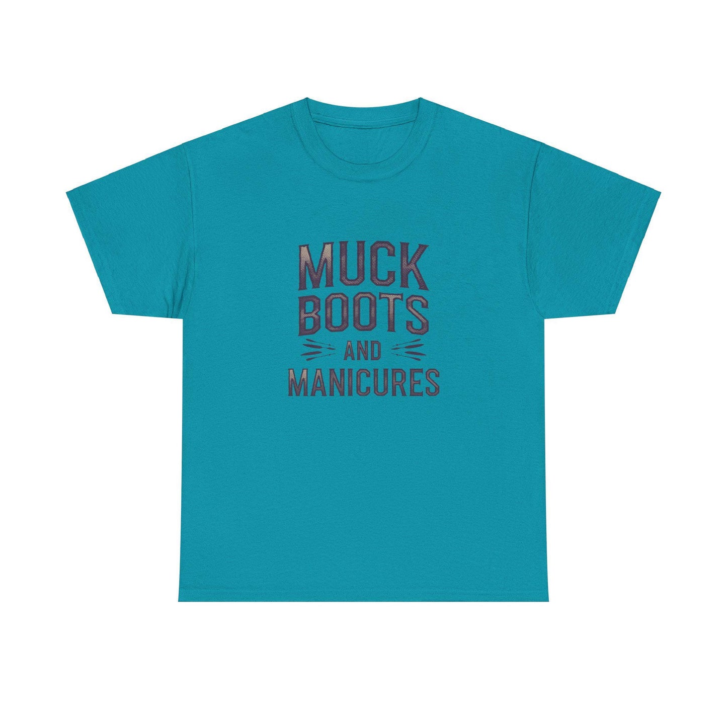Muck Boots and Manicures Heavy Cotton Tee