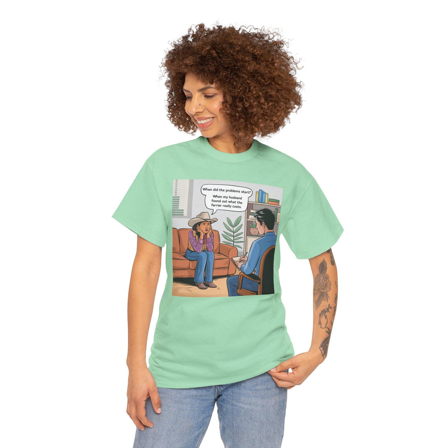 The Farrier Heavy Cotton Tee