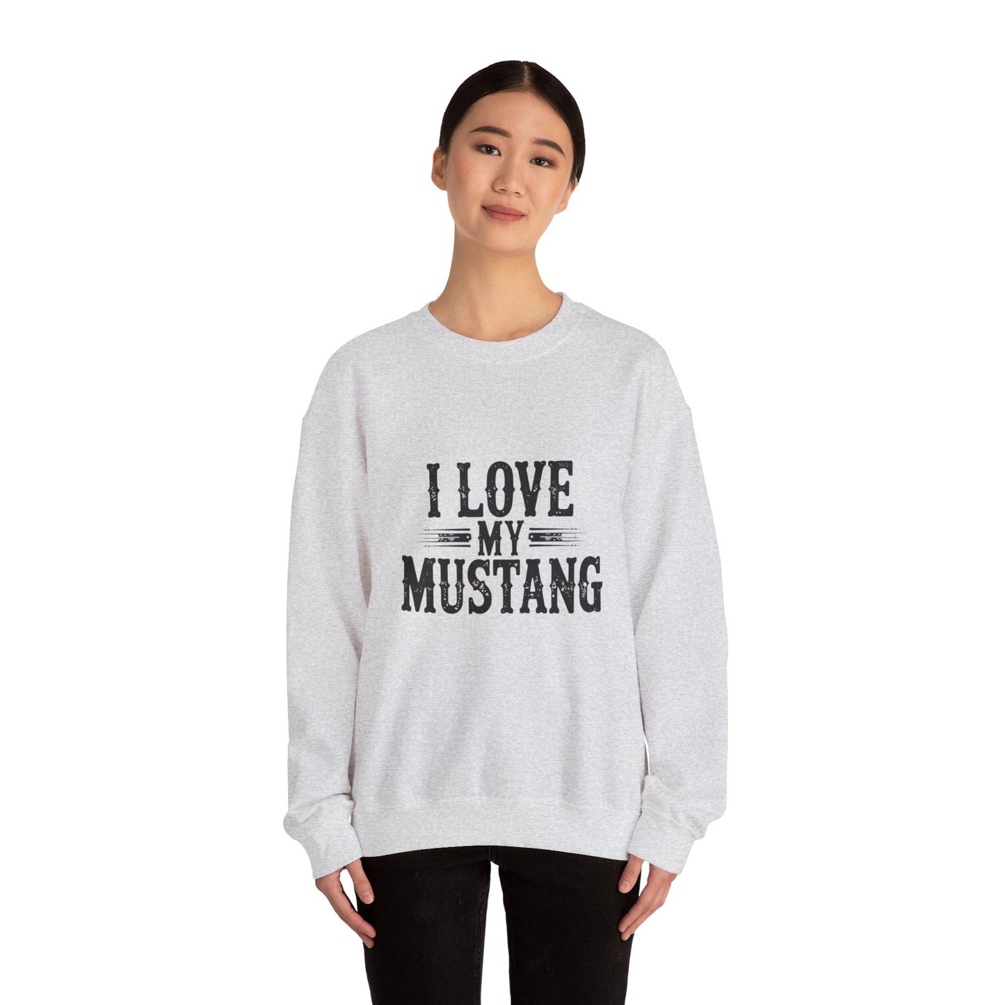 I love my Mustang Heavy Blend™ Crewneck Sweatshirt