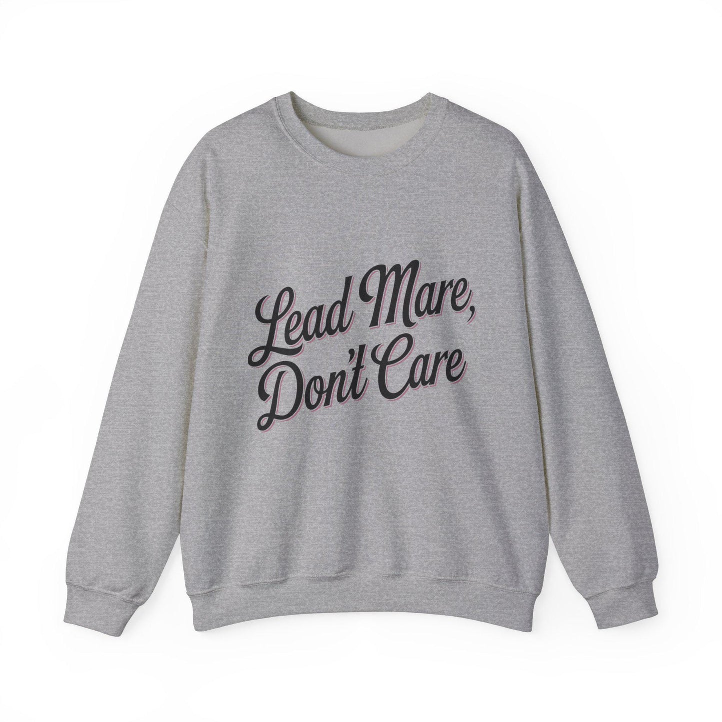 Lead Mare Don't Care Heavy Blend™ Crewneck Sweatshirt