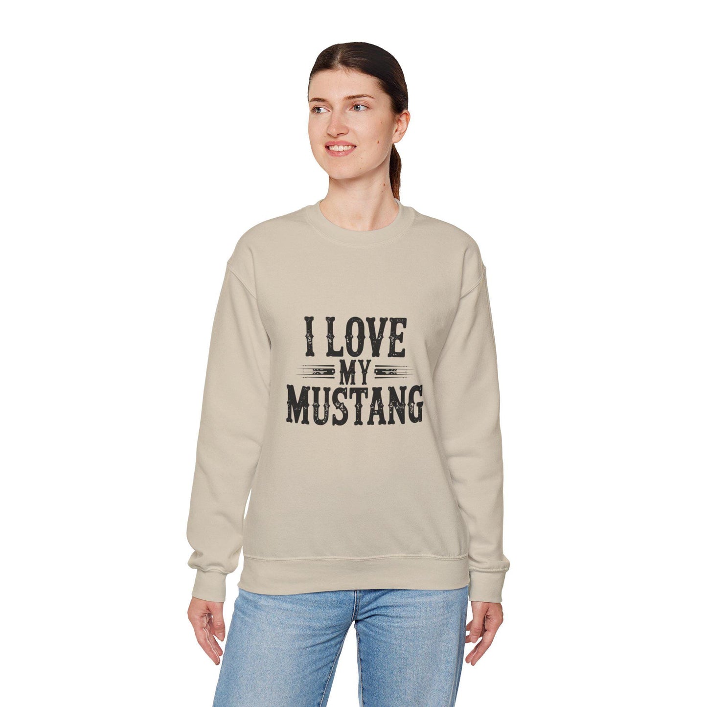 I love my Mustang Heavy Blend™ Crewneck Sweatshirt