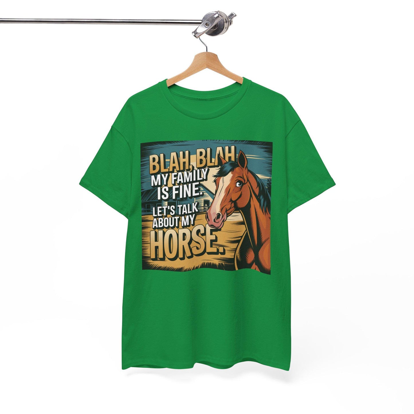 Let's talk about my horse Heavy Cotton Tee