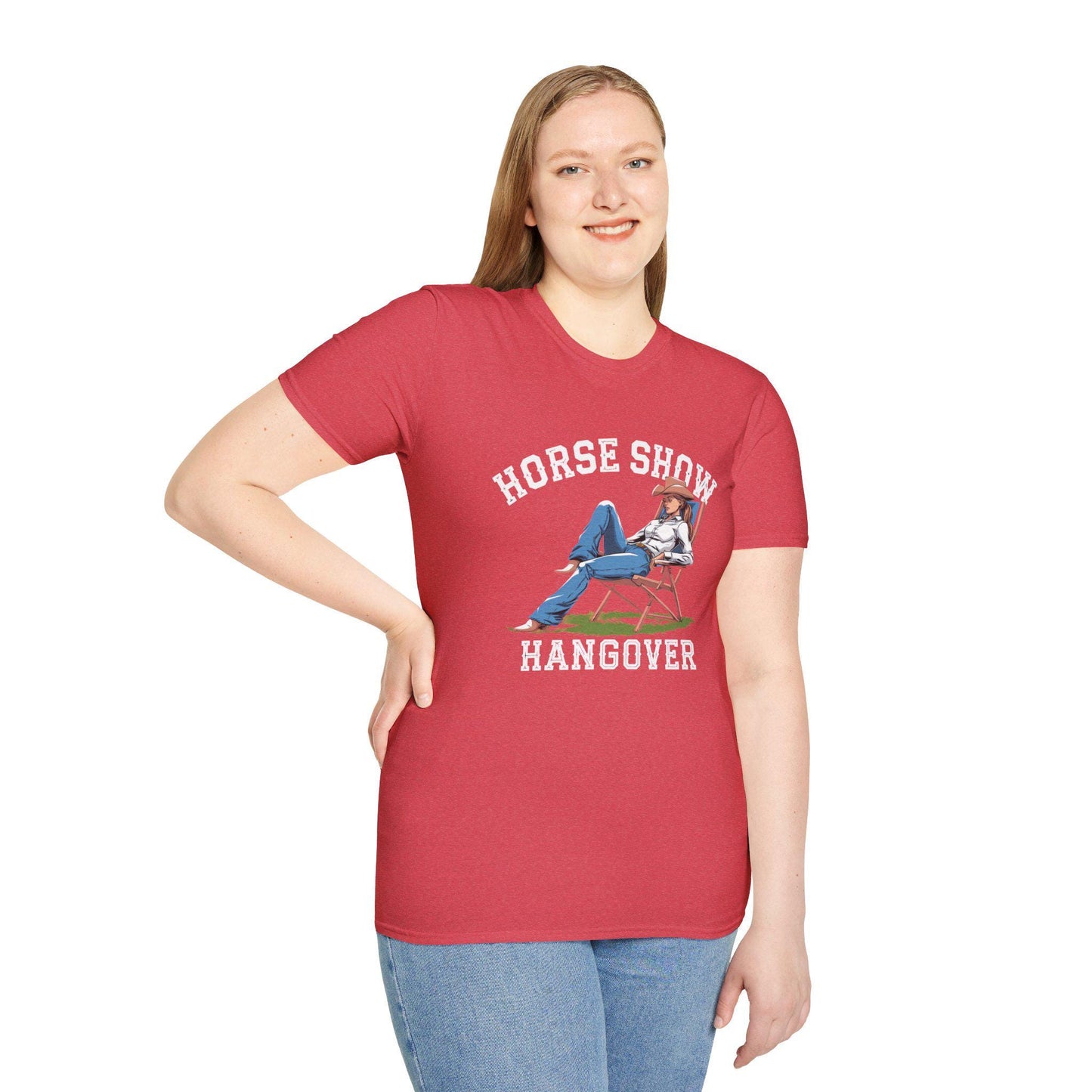 Horse Show Hangover T-Shirt, dressage, mom Tee, equestrian, English riding, eventing, hunter, jumper, western riding, gift for trainer
