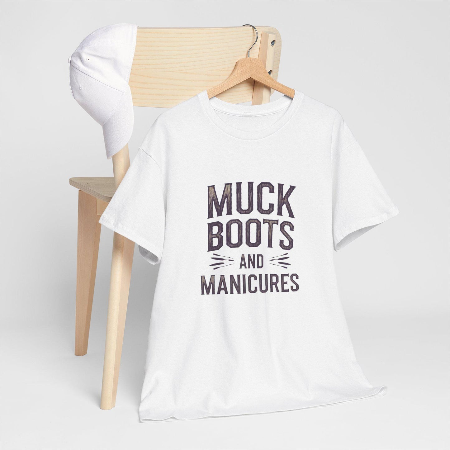 Muck Boots and Manicures Heavy Cotton Tee