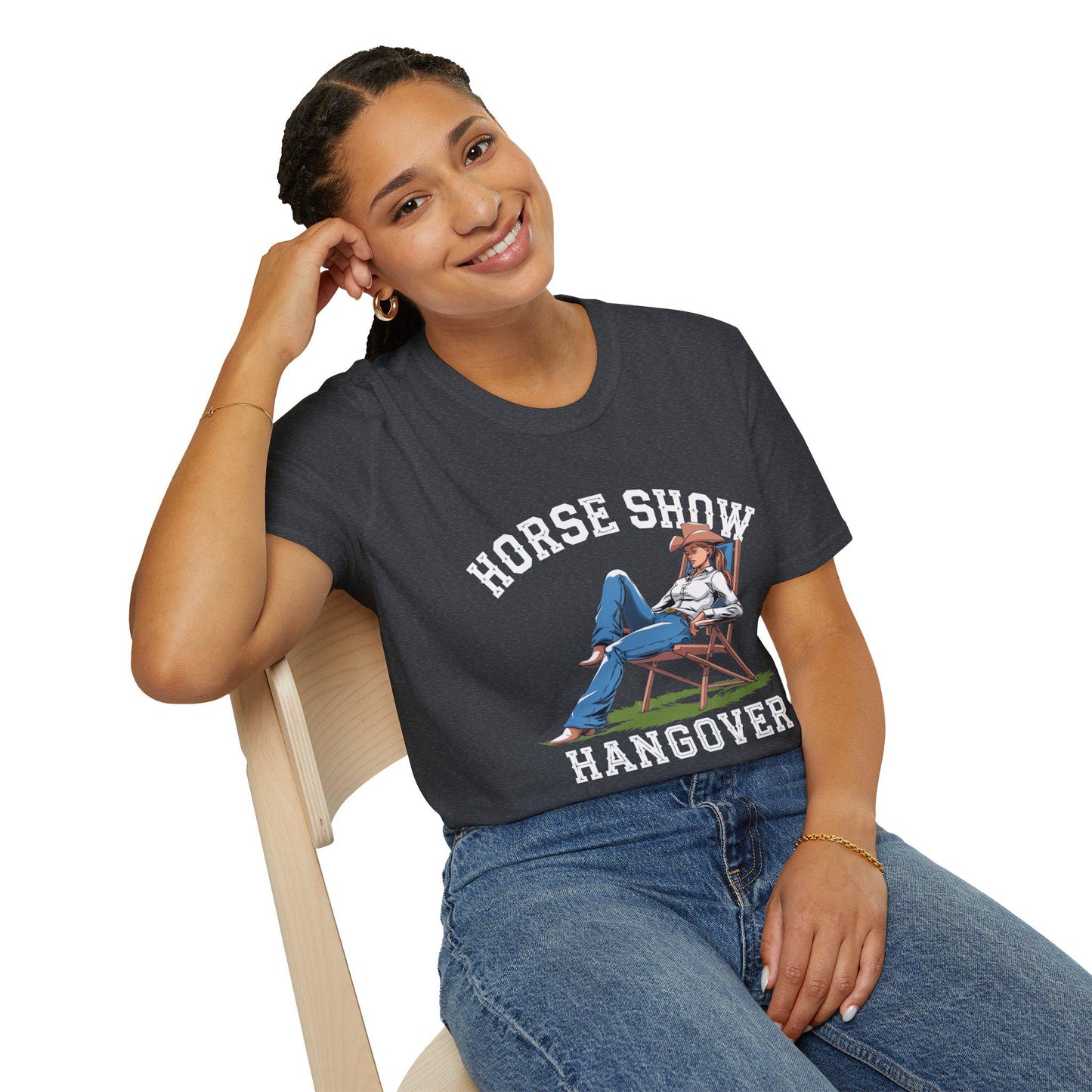 Horse Show Hangover T-Shirt, dressage, mom Tee, equestrian, English riding, eventing, hunter, jumper, western riding, gift for trainer