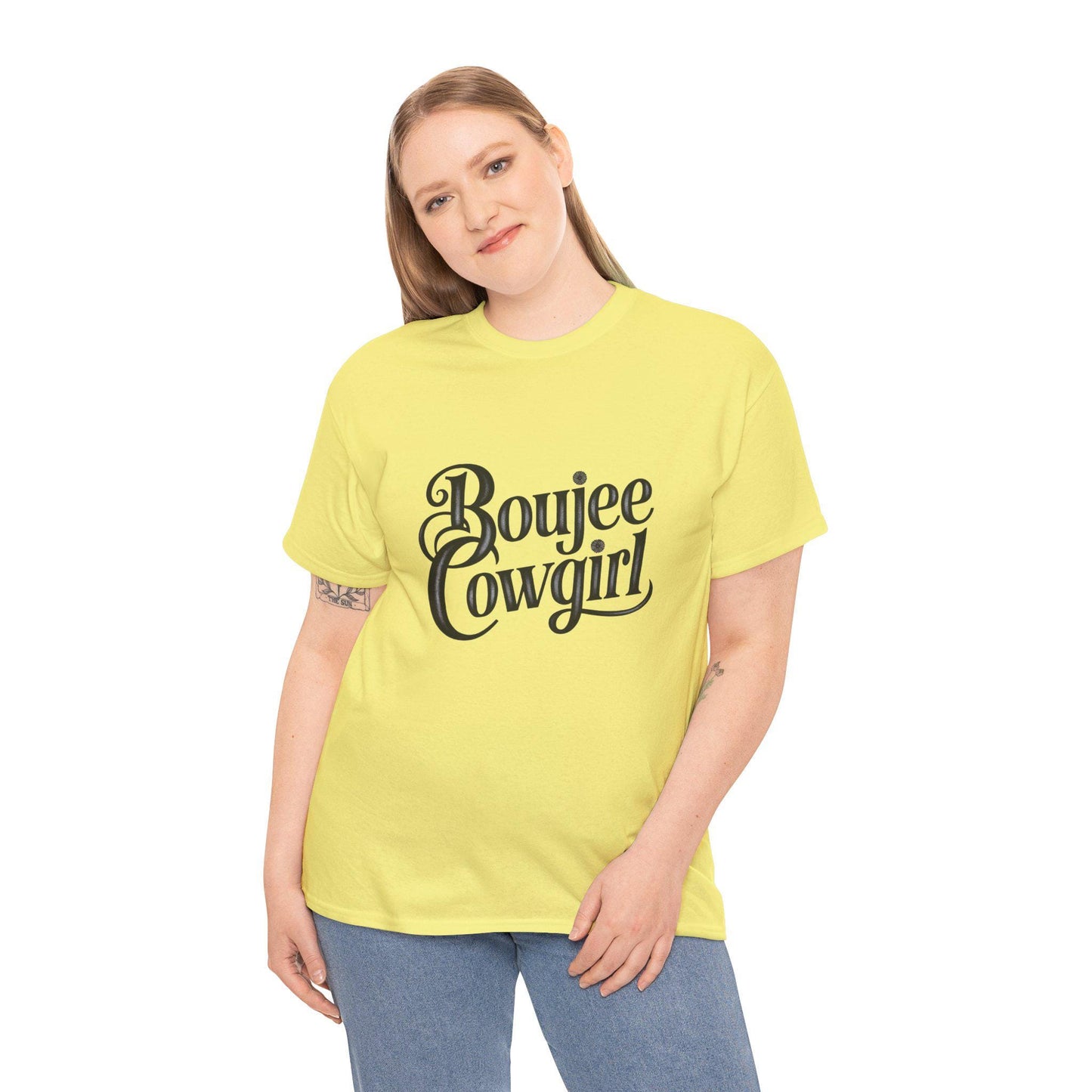 Boujee Cowgirl T-Shirt, Western Rancher Shirt, Country Girl Top, Rodeo Outfit, Cowboy Yeehaw Tee