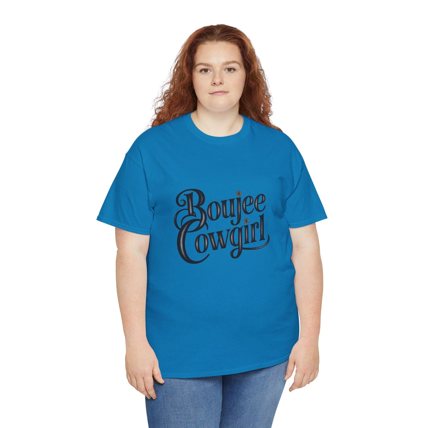 Boujee Cowgirl T-Shirt, Western Rancher Shirt, Country Girl Top, Rodeo Outfit, Cowboy Yeehaw Tee