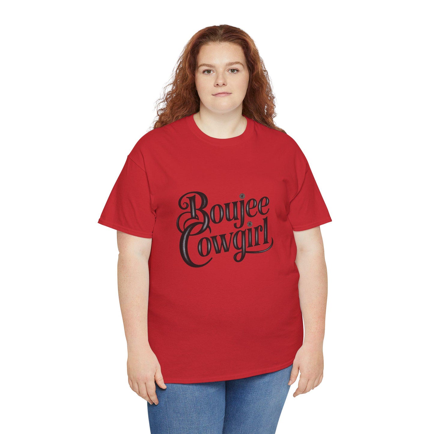 Boujee Cowgirl T-Shirt, Western Rancher Shirt, Country Girl Top, Rodeo Outfit, Cowboy Yeehaw Tee