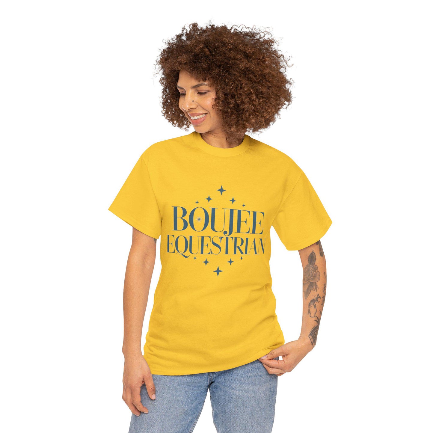 Boujee Equestrian Tee shirt, Horse Lover Gift, Equestrian Fashion Top, Country Western Shirt, Barn Life T-Shirt, Equine Vibes Apparel