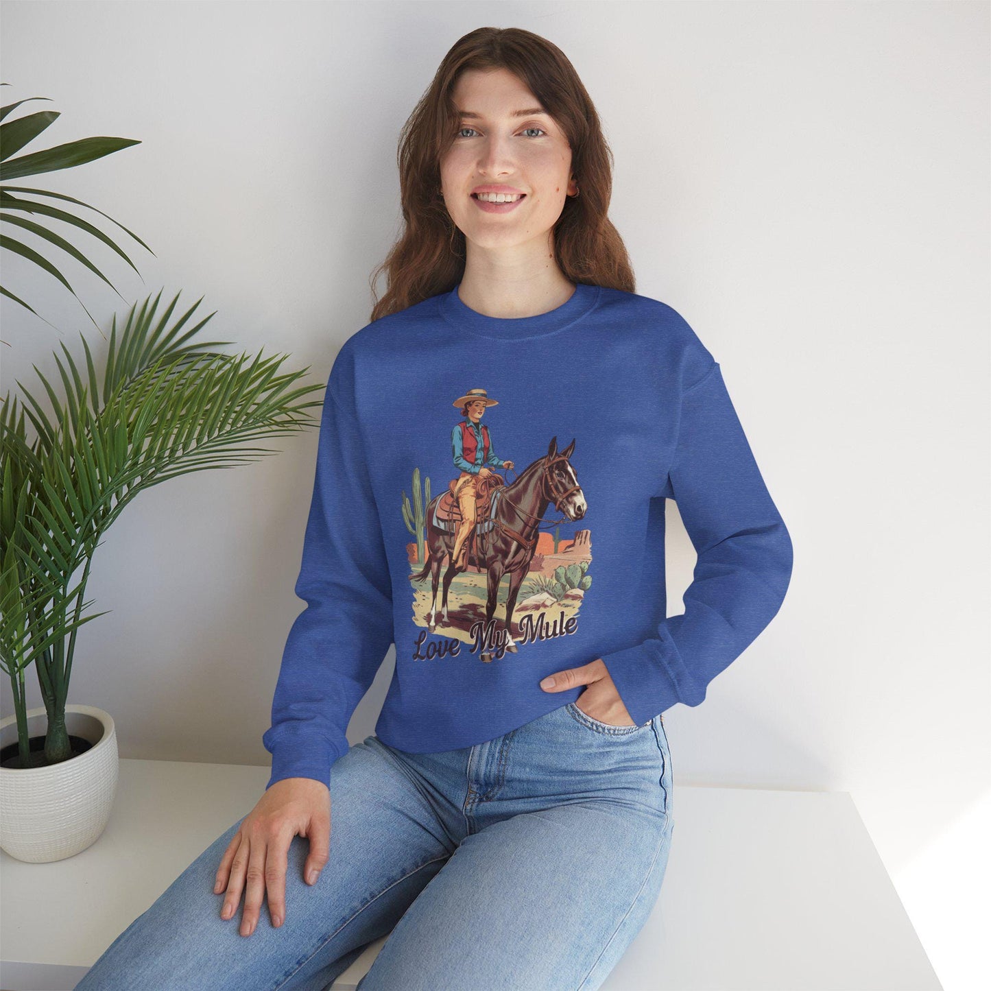 My Mule Heavy Blend™ Crewneck Sweatshirt