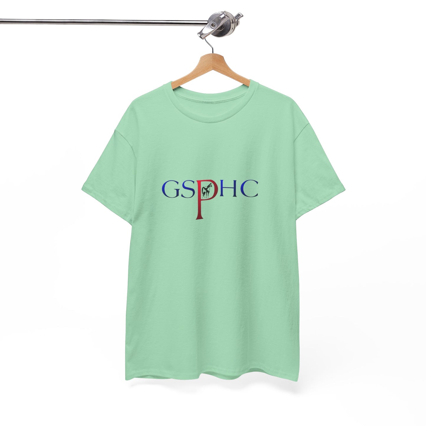 Unisex Heavy Cotton Tee with GSPhC Logo - Casual Comfort Wear