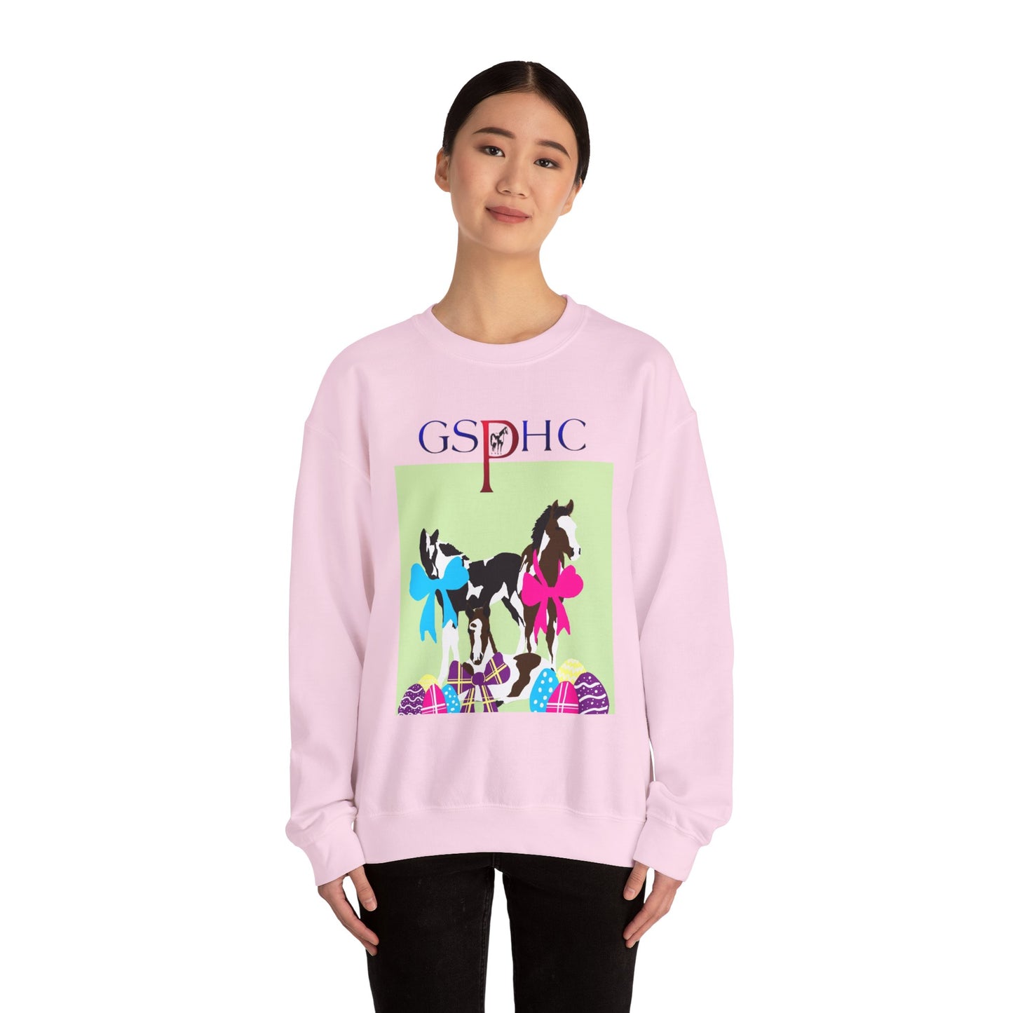GSPHC Equestrian Graphic Crewneck Sweatshirt - Unisex Heavy Blend