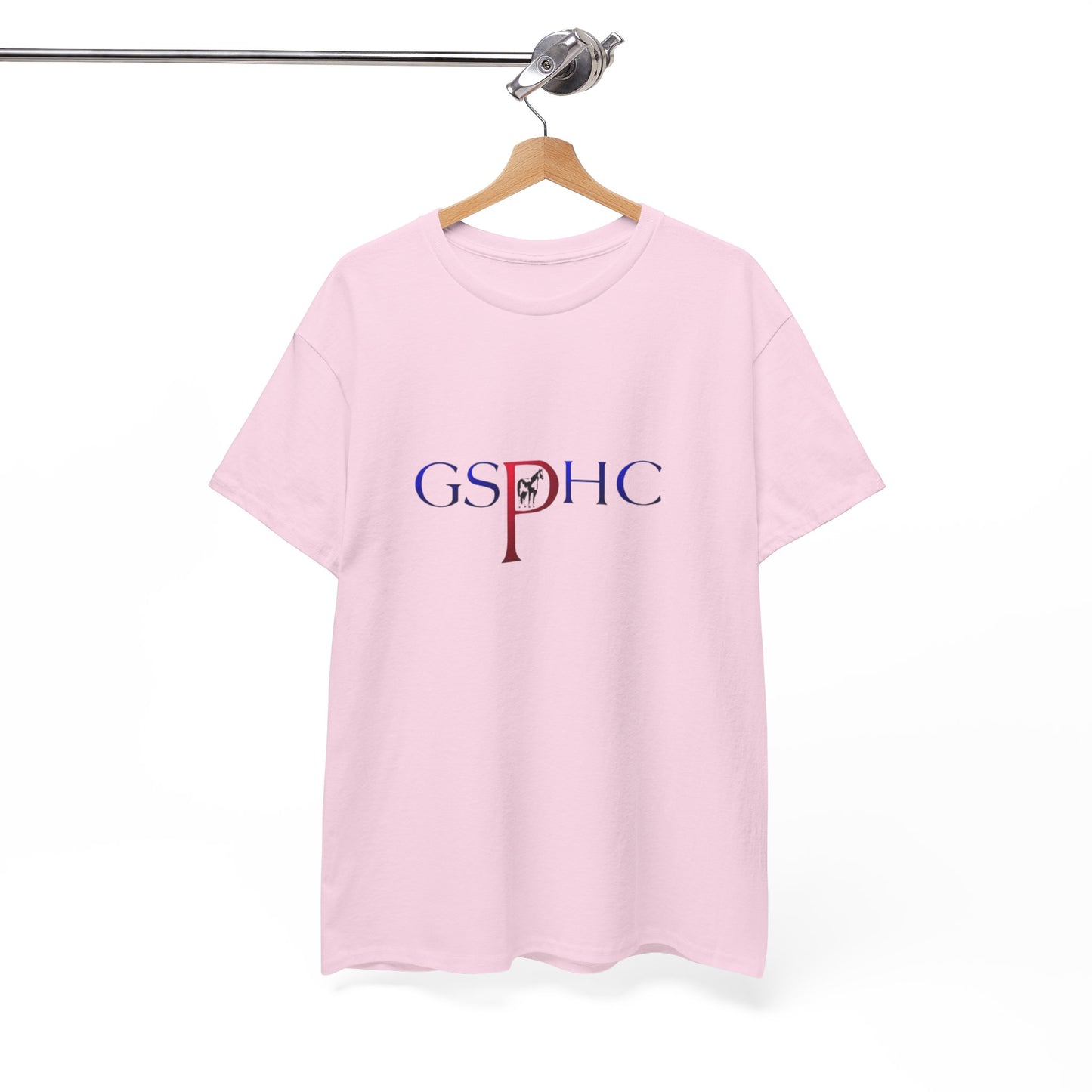 Unisex Heavy Cotton Tee with GSPhC Logo - Casual Comfort Wear