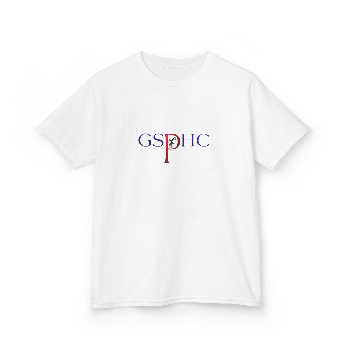 GSPHC Kids Heavy Cotton Tee - Comfortable & Stylish T-Shirt for Young Equestrians