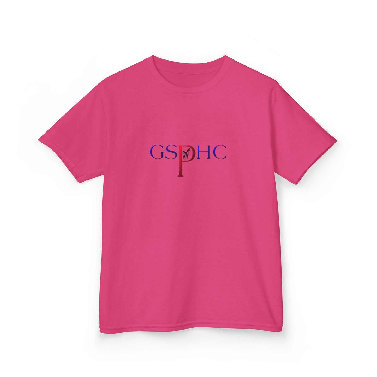 GSPHC Kids Heavy Cotton Tee - Comfortable & Stylish T-Shirt for Young Equestrians