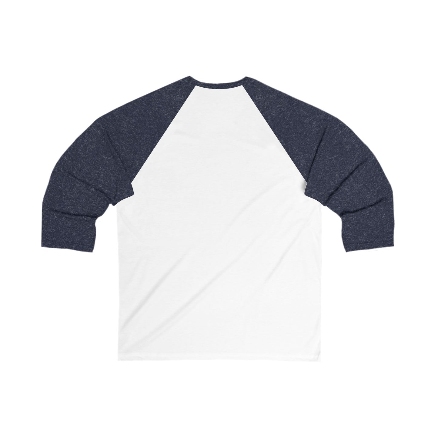 Unisex 3/4 Sleeve Baseball Tee - GSPHC Design for Horse Enthusiasts