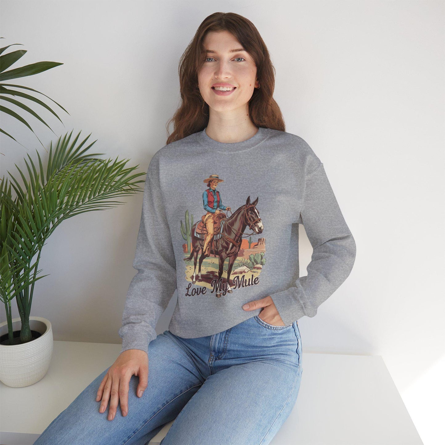 My Mule Heavy Blend™ Crewneck Sweatshirt