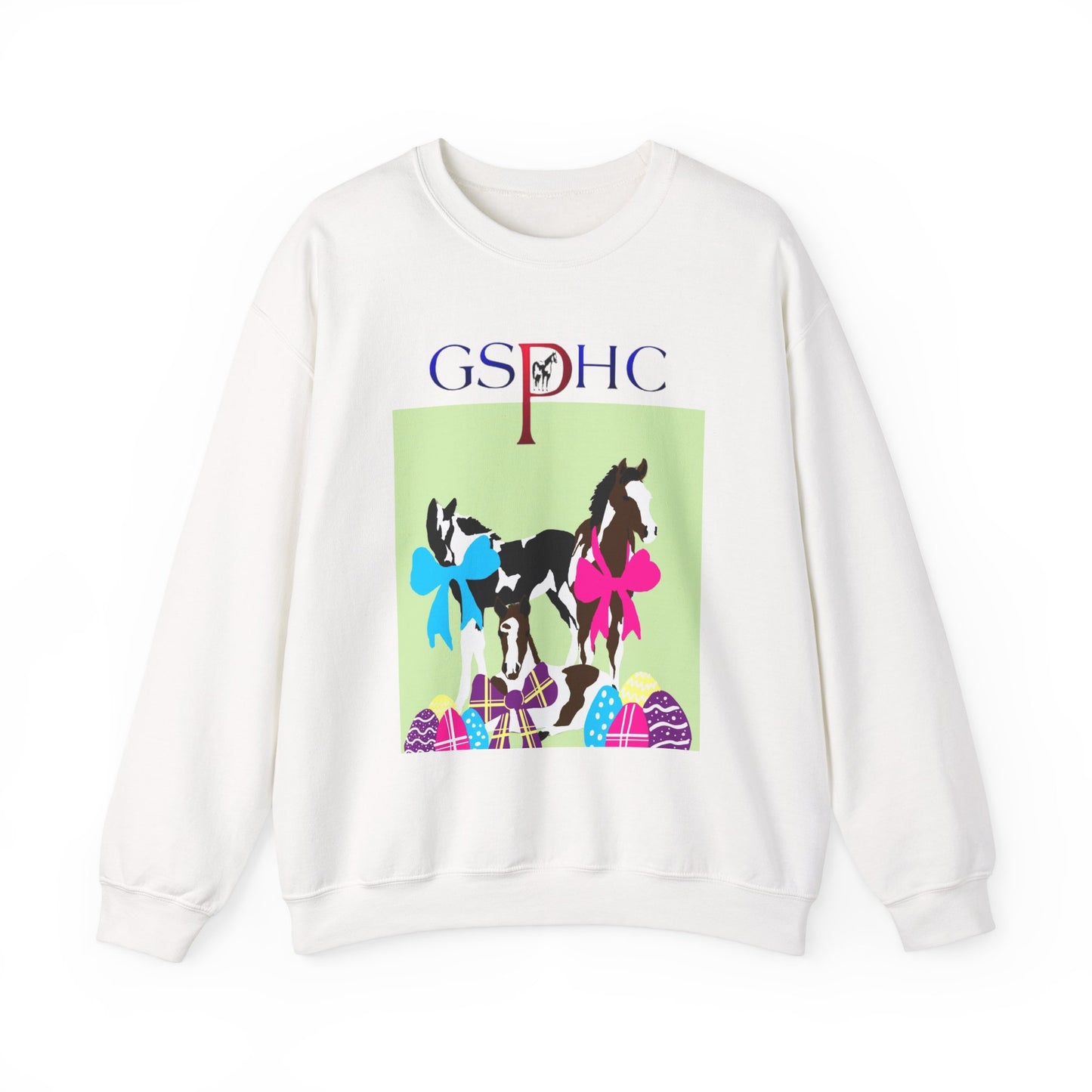 GSPHC Equestrian Graphic Crewneck Sweatshirt - Unisex Heavy Blend