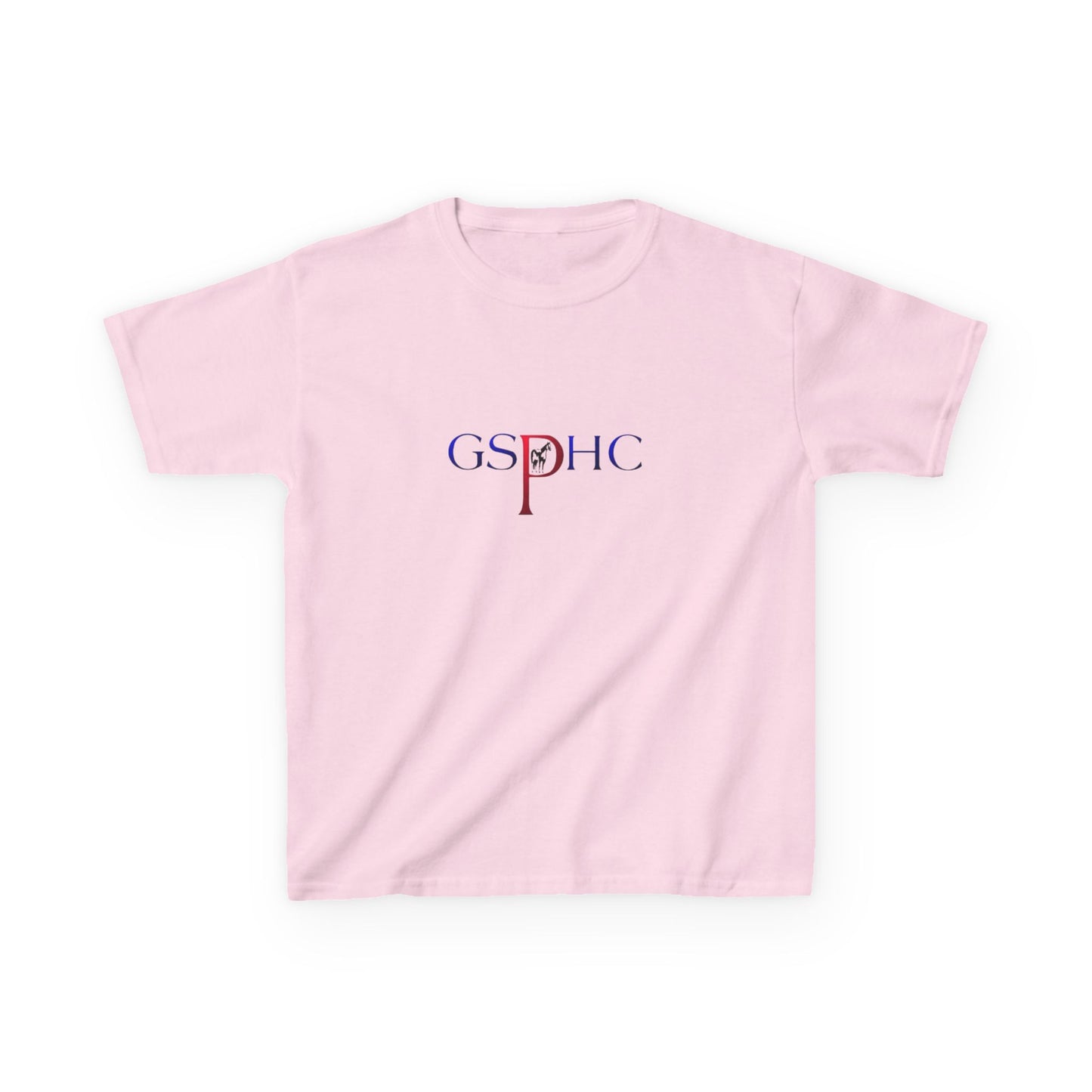 GSPHC Kids Heavy Cotton Tee - Comfortable & Stylish T-Shirt for Young Equestrians