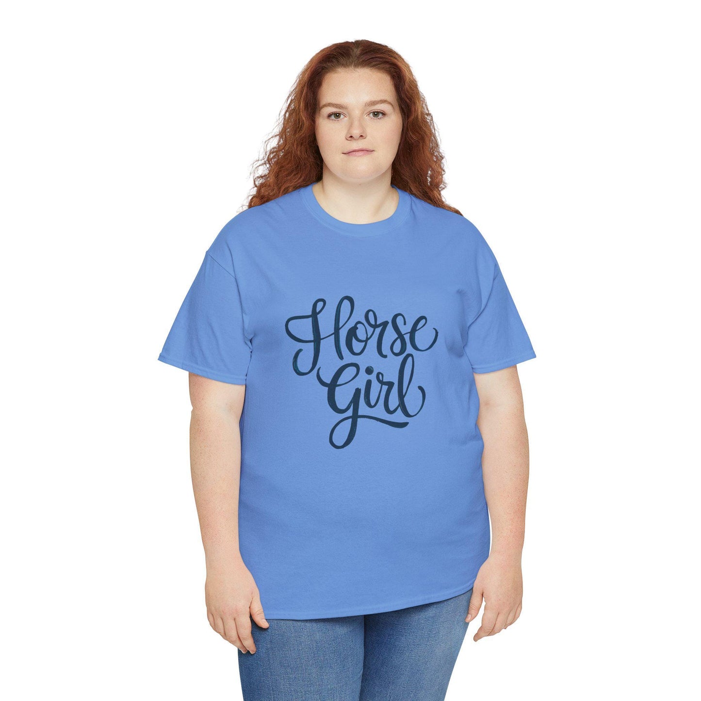 Horse Girl t-shirt, equestrian, English riding, eventing, hunter, jumper, trainer gift, wife gift, horseback, barn, western riding