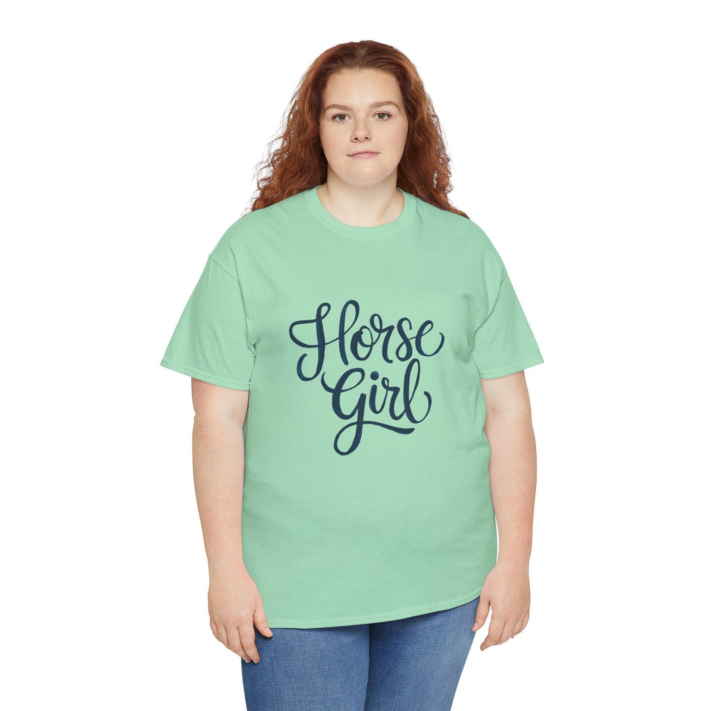 Horse Girl t-shirt, equestrian, English riding, eventing, hunter, jumper, trainer gift, wife gift, horseback, barn, western riding