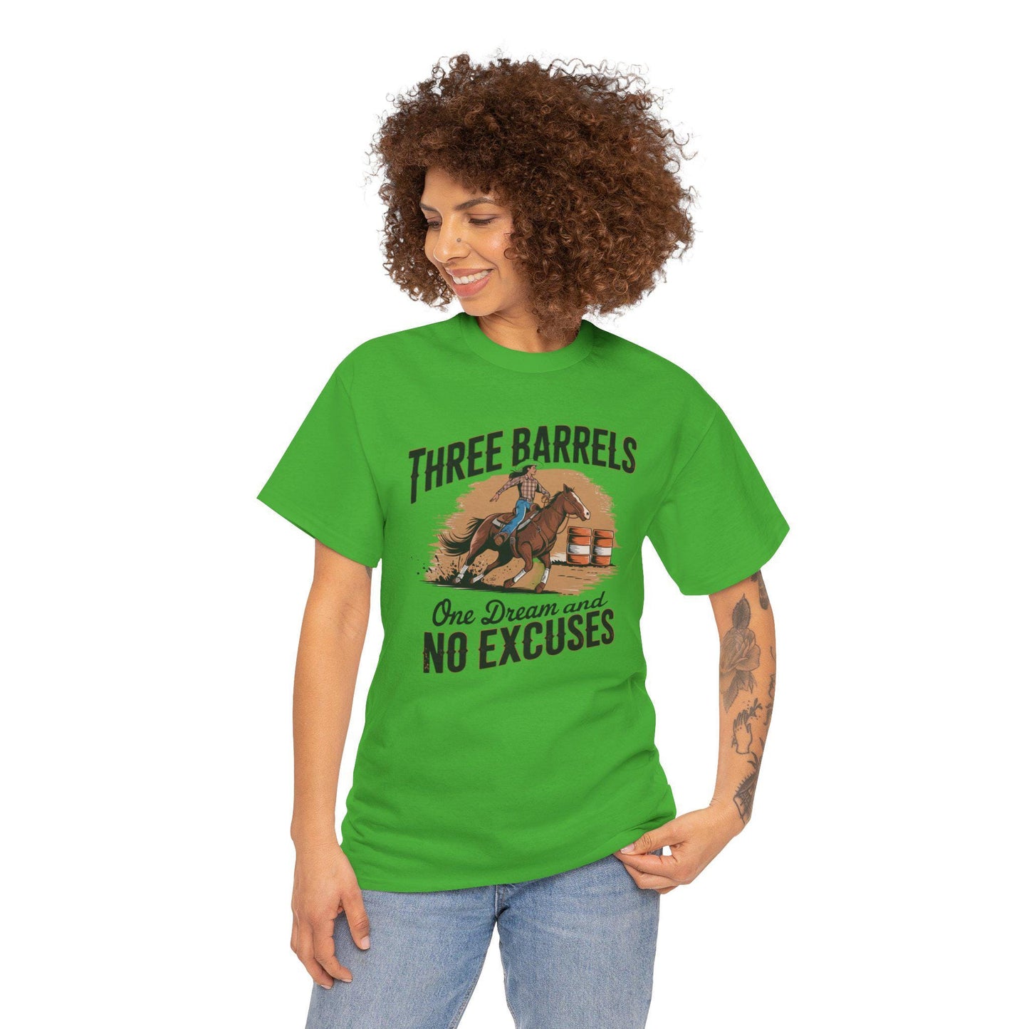 Barrel Racing Tee, horse lover, equestrian, rodeo, western, thoroughbred, country, farm, barn, horseback, cowgirl, retro