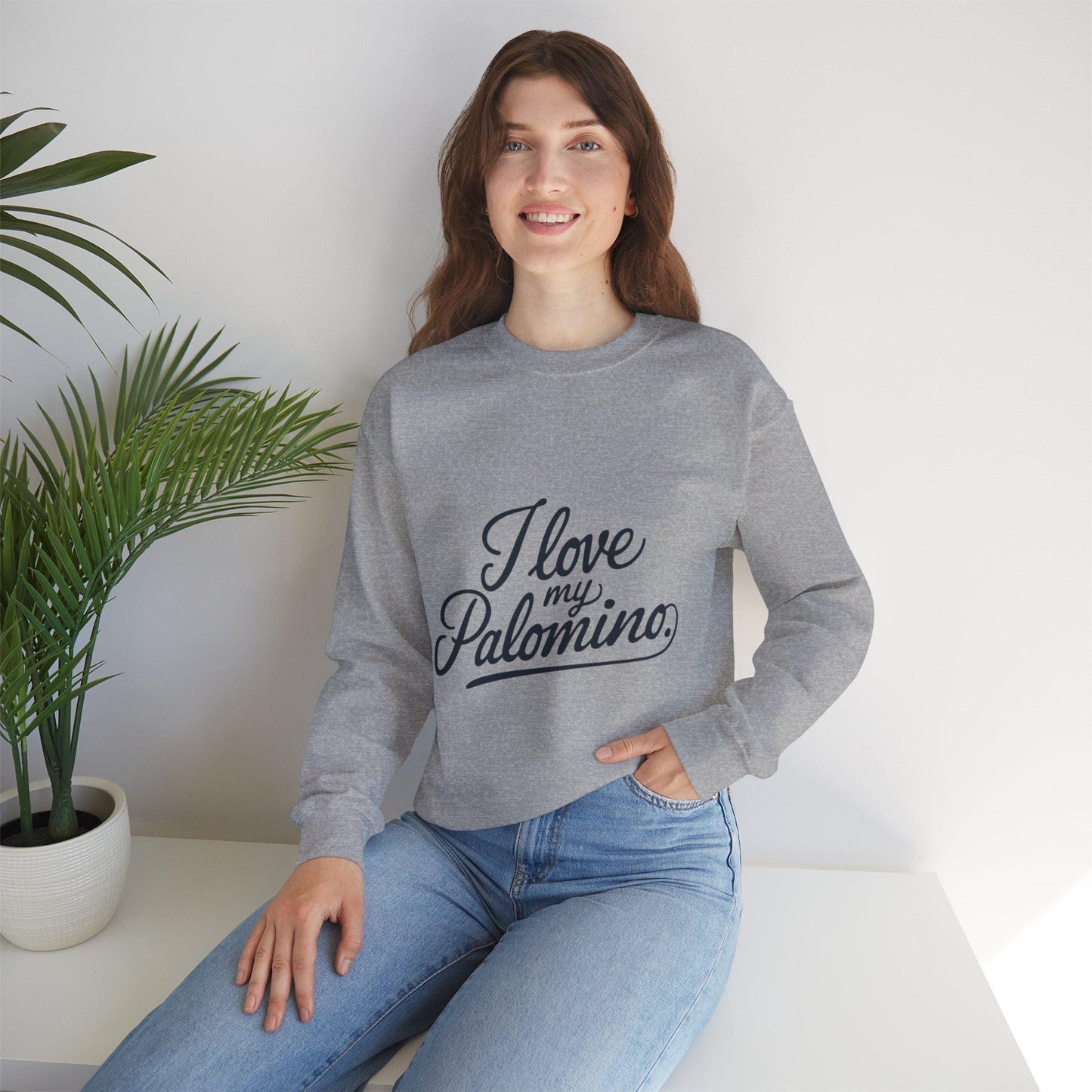 I love my Palomino Heavy Blend™ Crewneck Sweatshirt