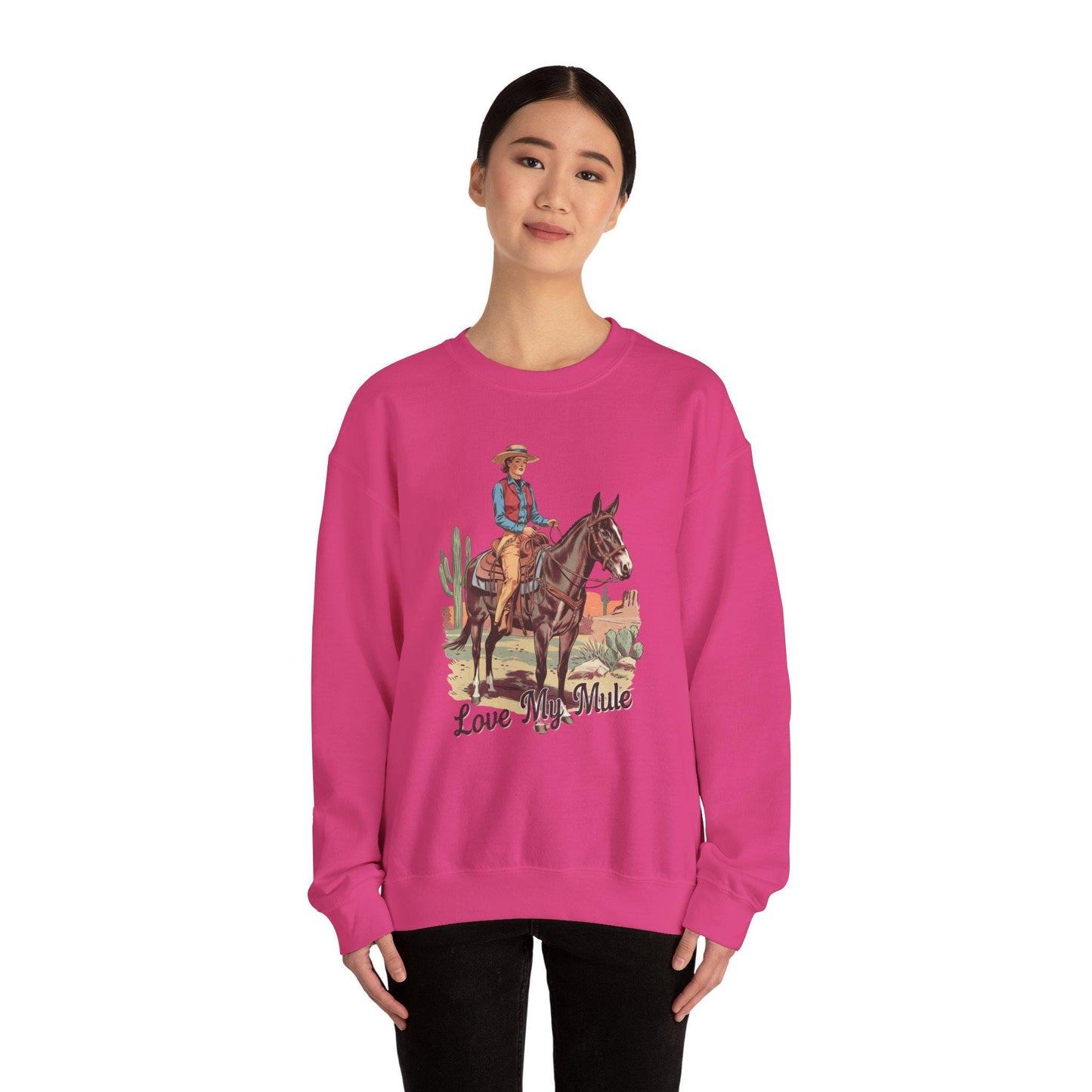My Mule Heavy Blend™ Crewneck Sweatshirt