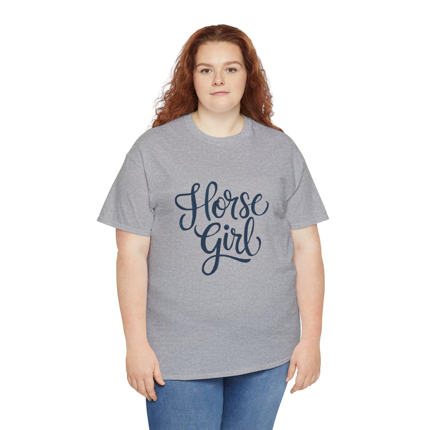 Horse Girl t-shirt, equestrian, English riding, eventing, hunter, jumper, trainer gift, wife gift, horseback, barn, western riding