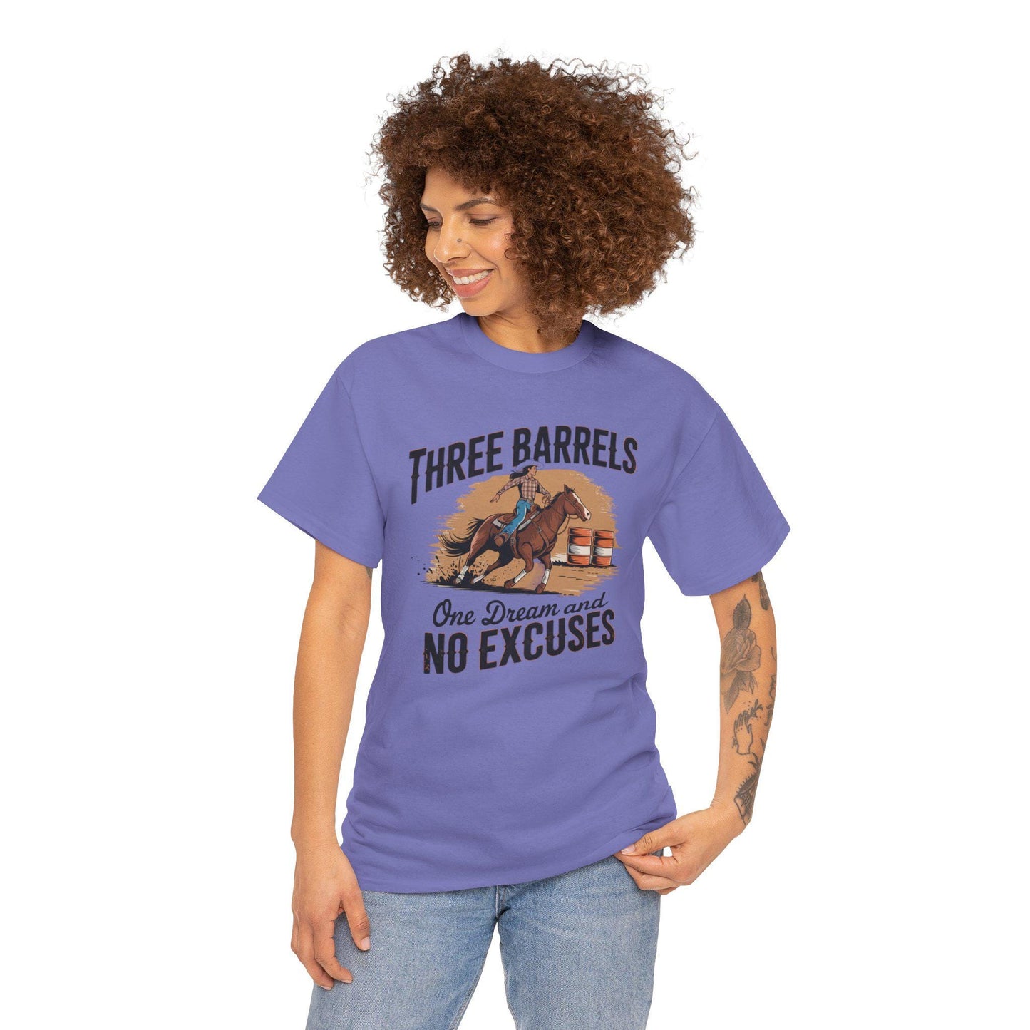 Barrel Racing Tee, horse lover, equestrian, rodeo, western, thoroughbred, country, farm, barn, horseback, cowgirl, retro