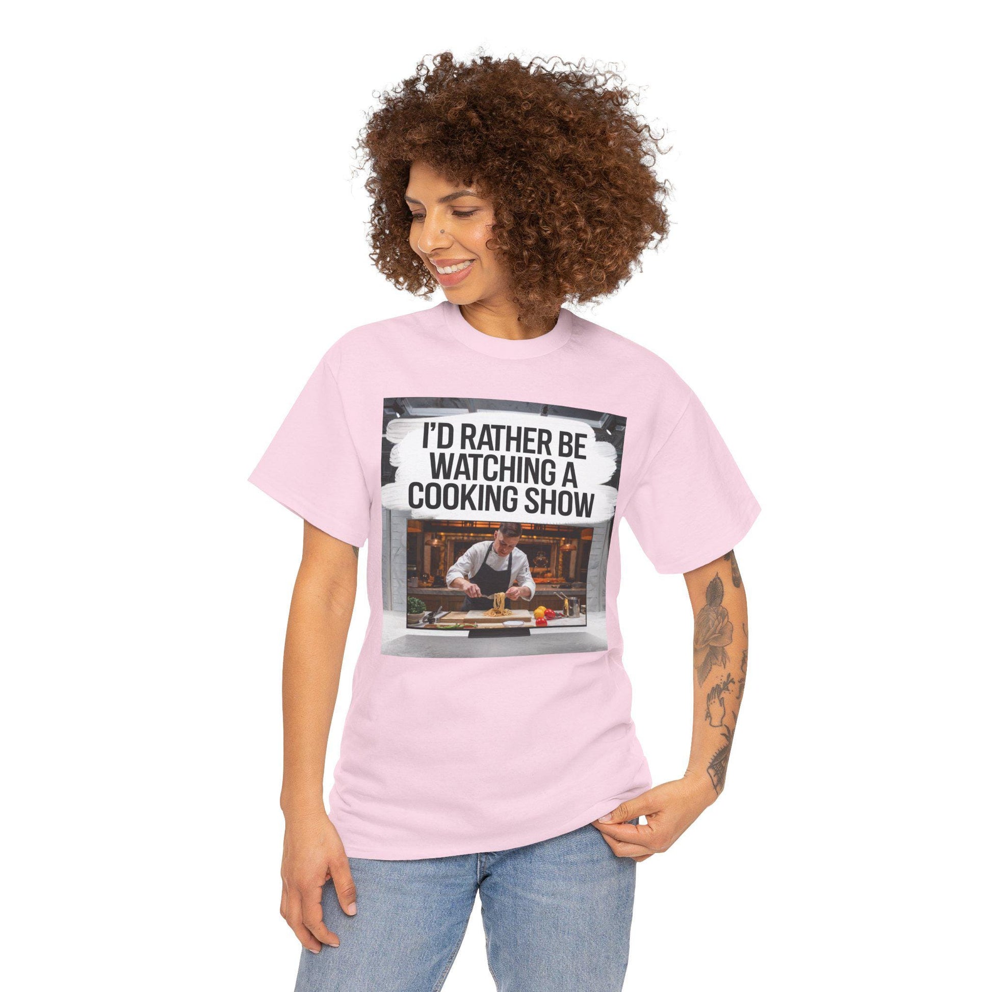 Cooking Show Lover Unisex Tee, Foodie Shirt, Culinary Fan Gift, Funny Chef Top, Kitchen Television Apparel