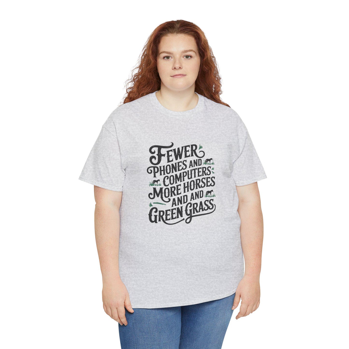 Horse Lover T-Shirt, Equestrian Tee, Ranch Life Shirt, Country Style Top, Equine Enthusiast Apparel