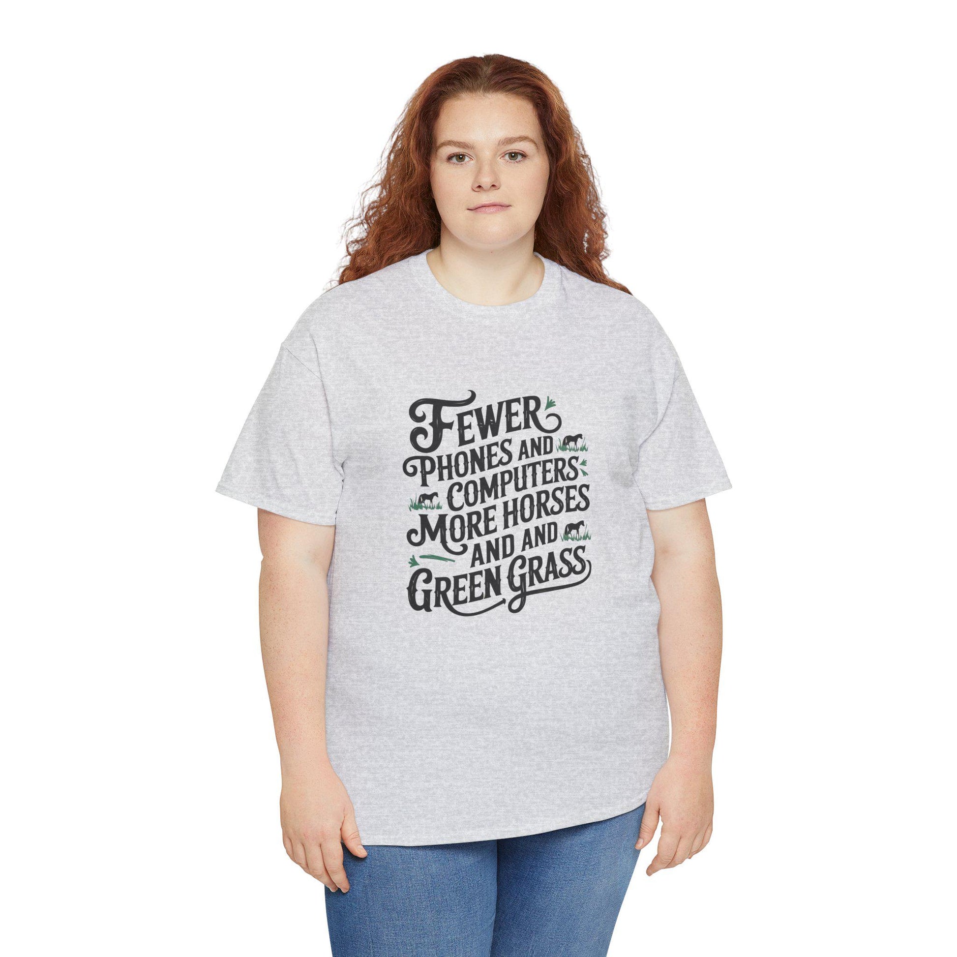 Horse Lover T-Shirt, Equestrian Tee, Ranch Life Shirt, Country Style Top, Equine Enthusiast Apparel