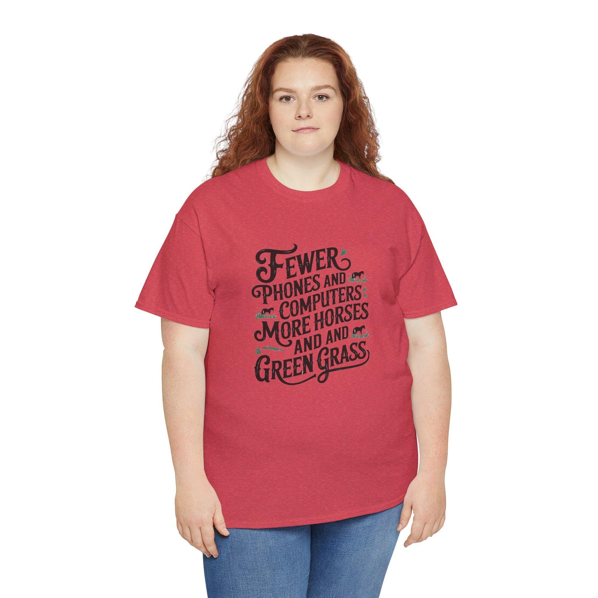 Horse Lover T-Shirt, Equestrian Tee, Ranch Life Shirt, Country Style Top, Equine Enthusiast Apparel