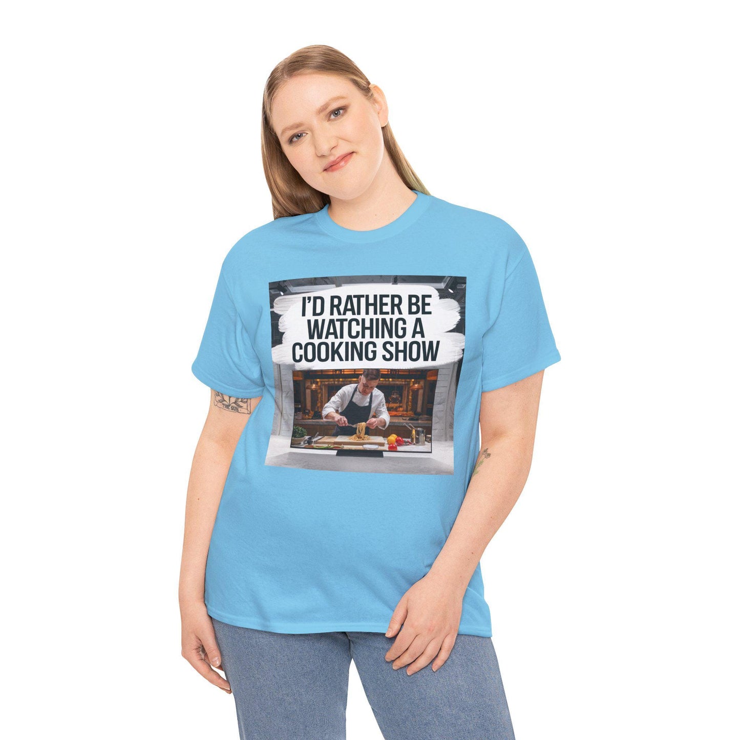 Cooking Show Lover Unisex Tee, Foodie Shirt, Culinary Fan Gift, Funny Chef Top, Kitchen Television Apparel