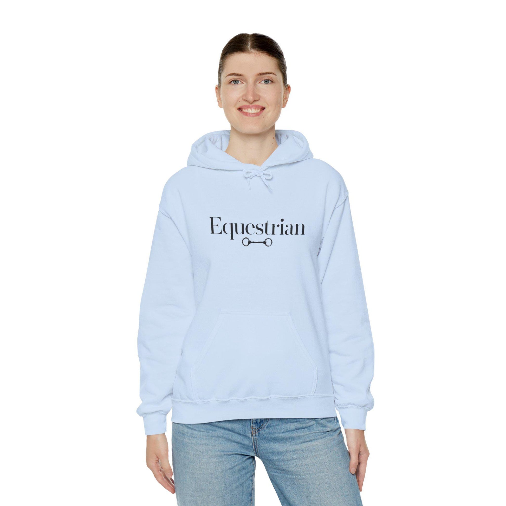 Equestrian Bit Hoodie, Horse Lover Sweatshirt, Equestrian Apparel, Unisex Sweatshirt, Horse Rider Gift, Riding Hoodie, Equine Lover Hoodie,