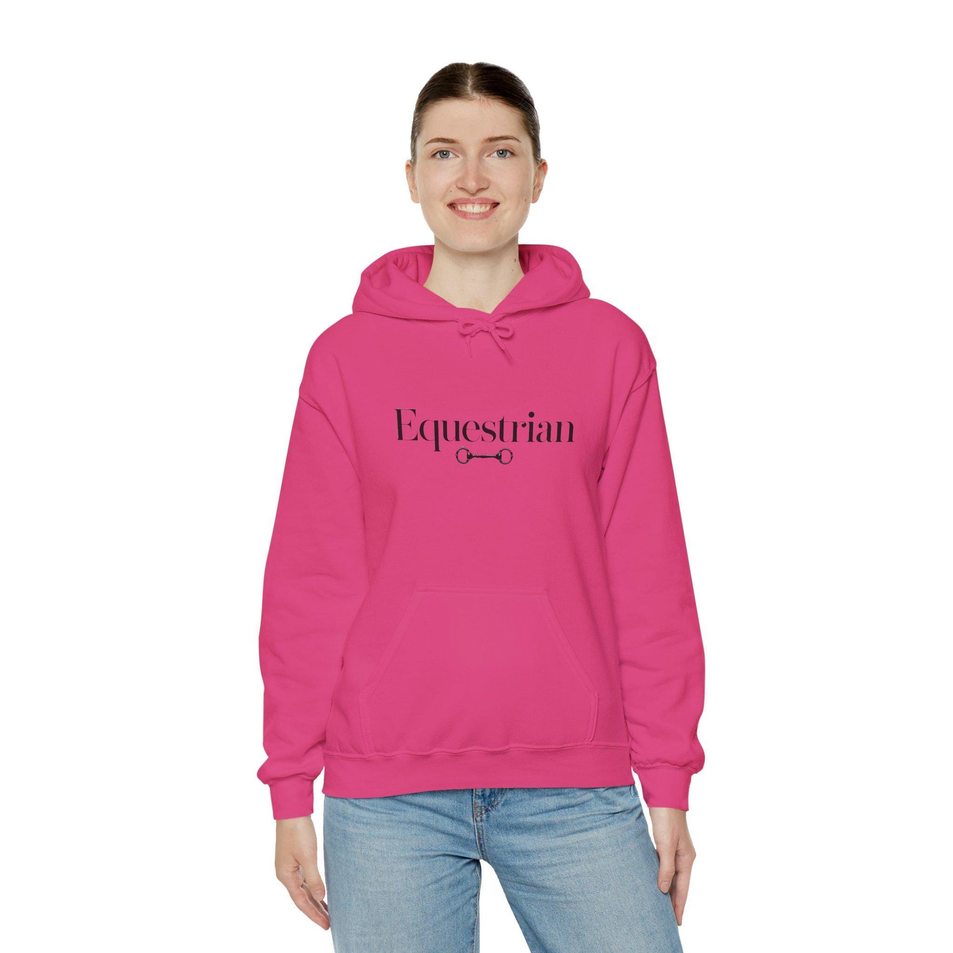 Equestrian Bit Hoodie, Horse Lover Sweatshirt, Equestrian Apparel, Unisex Sweatshirt, Horse Rider Gift, Riding Hoodie, Equine Lover Hoodie,