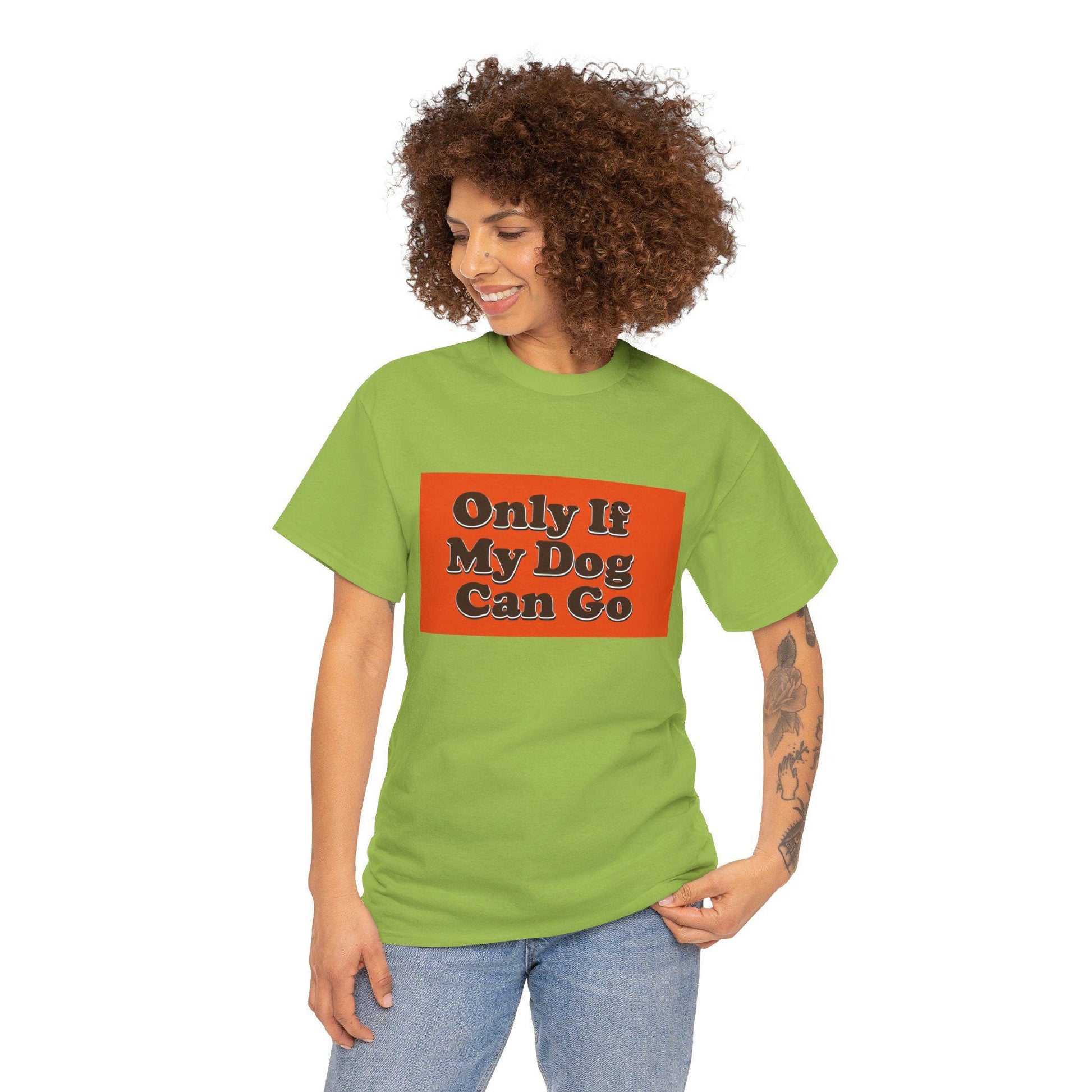 Dog Lover Unisex Heavy Cotton Tee, Funny Pet Tee Shirt, Animal Print Graphic Tshirt, Dog Mom Gift, Cute Puppy Tee, Dog Dad Shirt