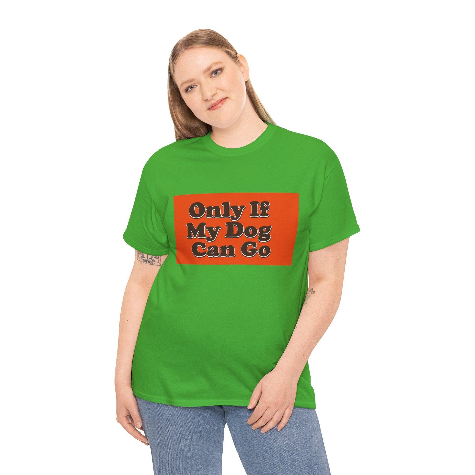 Dog Lover Unisex Heavy Cotton Tee, Funny Pet Tee Shirt, Animal Print Graphic Tshirt, Dog Mom Gift, Cute Puppy Tee, Dog Dad Shirt