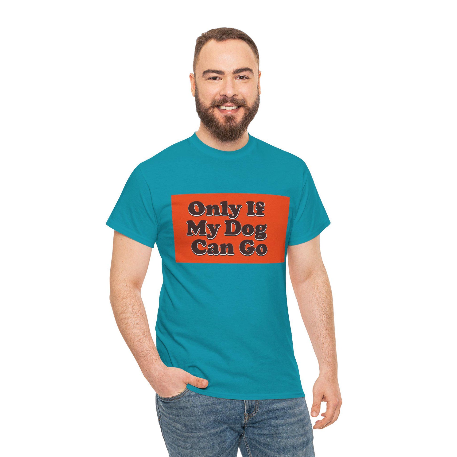 Dog Lover Unisex Heavy Cotton Tee, Funny Pet Tee Shirt, Animal Print Graphic Tshirt, Dog Mom Gift, Cute Puppy Tee, Dog Dad Shirt