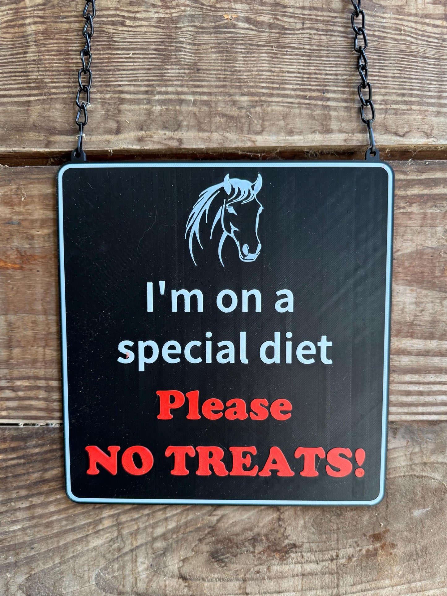 Personalized Horse Saying Barn Sign or Horse Stall Sign or Plaque - Gift for Horse Owner, Equestrian or Horse Trainer