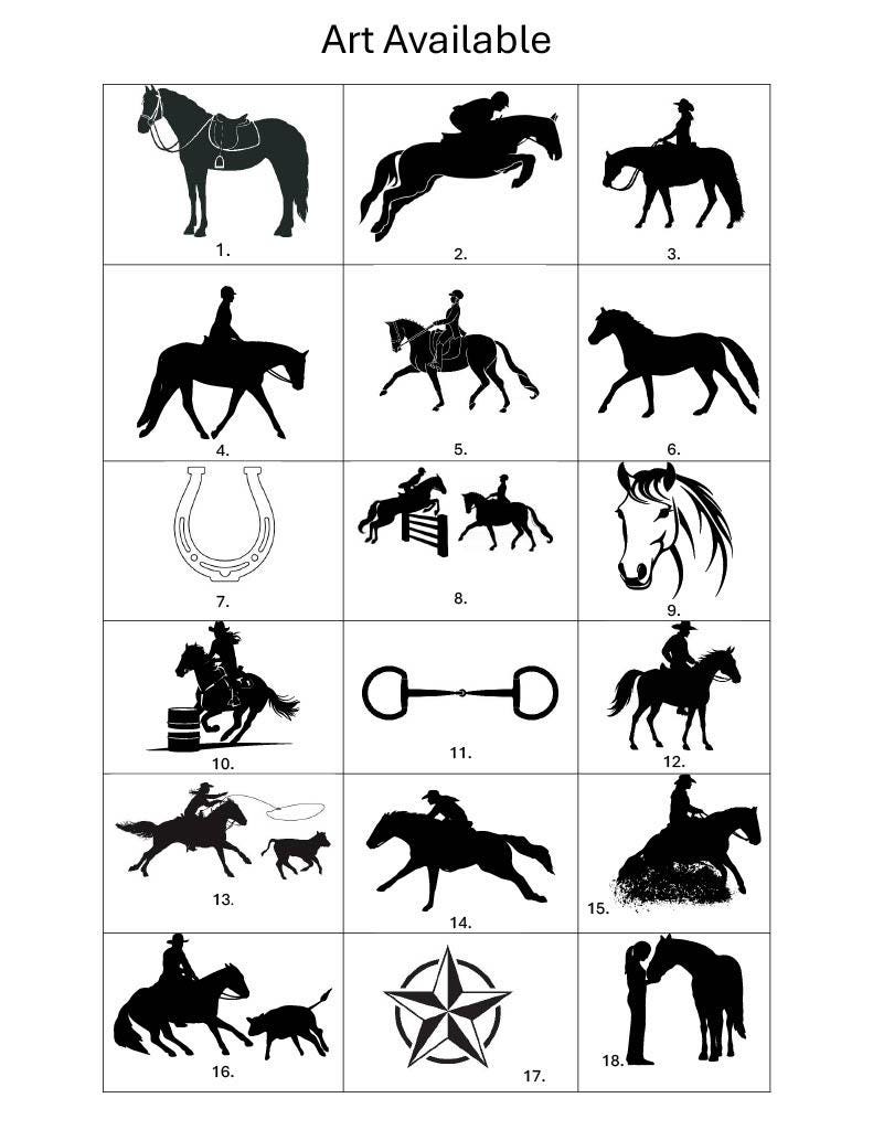 XLarge Personalized Horse Stall Sign or Plaque - Gift for Horse Owner, Equestrian or Horse Trainer- Custom Horse Stall Sign Custom Fair Sign