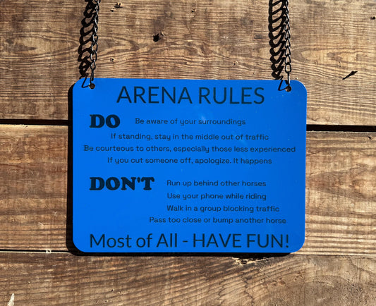 XL Metal Personalized Horse Stall Sign or Plaque - Gift for Horse Owner, Equestrian or Horse Trainer- Custom Horse Stall Sign or Fair Sign