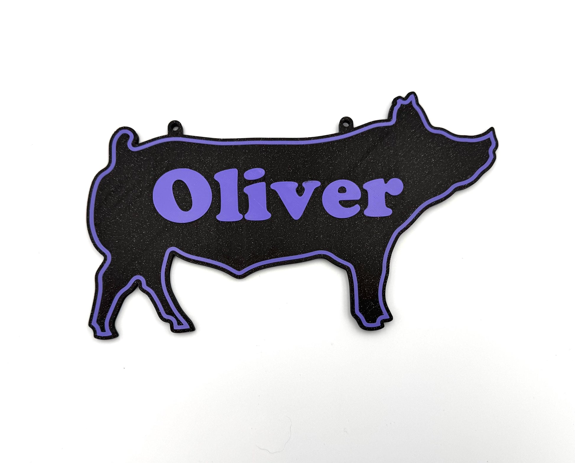 XL Personalized Pig or Sow Stall Sign for Farm Fair Stall For 4-H or FFA - Extra Large Custom Stall Sign, Fair Sign Custom Pig or Sow Sign